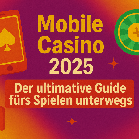 Mobile Casino 2025: Der ultimative Guide fürs Spielen unterwegs