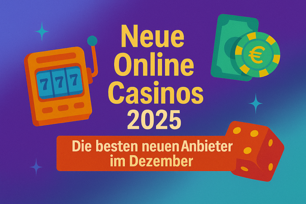 Neue Online Casinos 2025 Die besten neuen Anbieter im Dezember